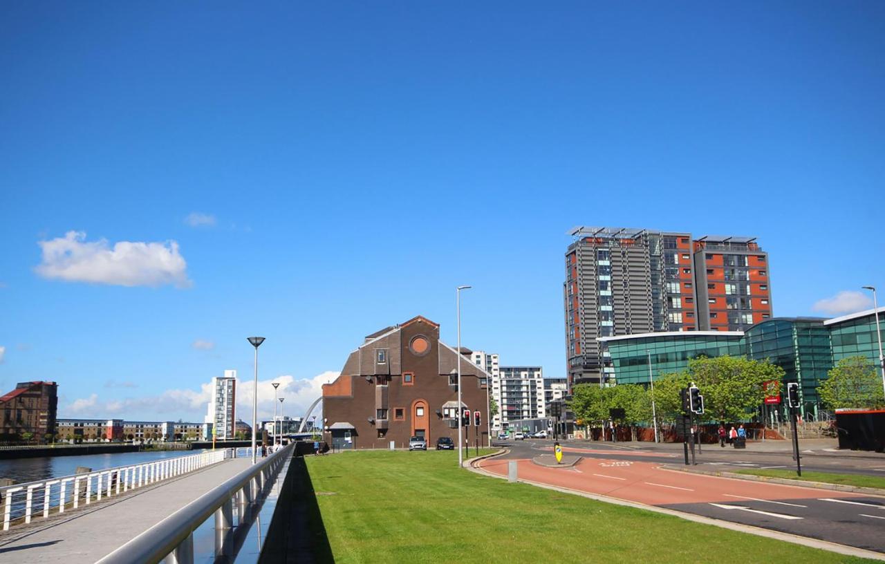 Glasgow Central Riverview Luxury Apartment Exterior foto