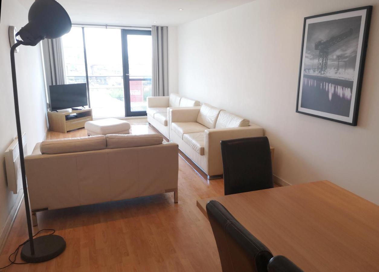 Glasgow Central Riverview Luxury Apartment Exterior foto